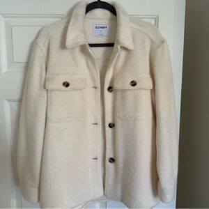 Worn once- great condition!! Super soft old navy shacket